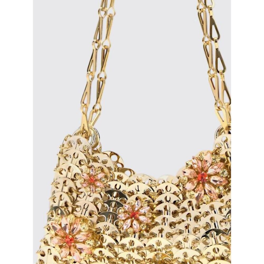 Rabanne Mini Bag Woman Gold - Picture 3 of 3